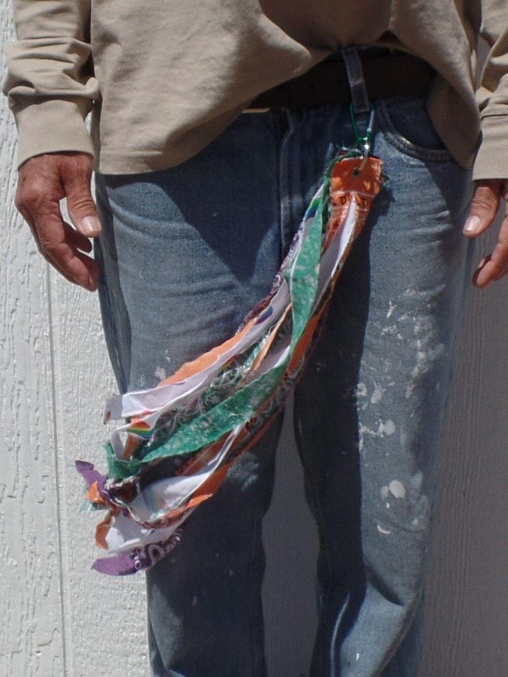 Hand Crafted Clip On Textile Swag